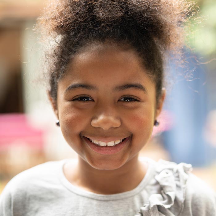 smiling little girl